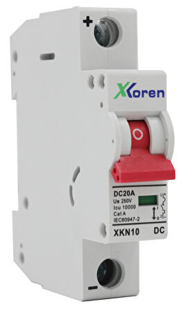 Xkoren 10kA 1P+N C Tipi 100A H Serisi Otomatik Sigorta (6 Adet)(Kutu)