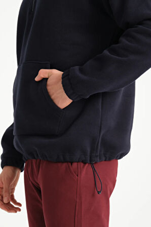 RAHAT KALIP FERMUARLI SWEATSHIRT MELANJ