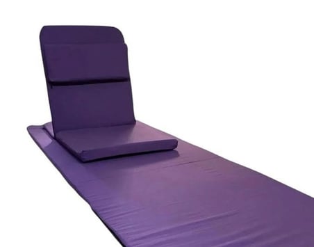 BACKJACK MEDİTASYON SANDALYESİ DESTEKLİ YER MİNDERİ + 60X180 KUMAŞ MAT - BACKJACK 3XL
