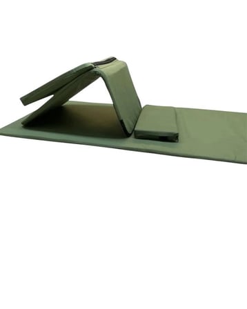 BACKJACK MEDİTASYON SANDALYESİ DESTEKLİ YER MİNDERİ + 60X180 KUMAŞ MAT - BACKJACK 3XL