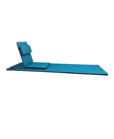 BACKJACK MEDİTASYON SANDALYESİ DESTEKLİ YER MİNDERİ + 60X180 KUMAŞ MAT - BACKJACK 3XL