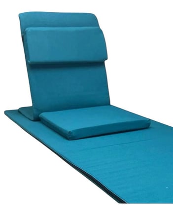 BACKJACK MEDİTASYON SANDALYESİ DESTEKLİ YER MİNDERİ + 60X180 KUMAŞ MAT - BACKJACK 3XL