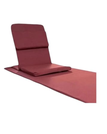 BACKJACK MEDİTASYON SANDALYESİ DESTEKLİ YER MİNDERİ + 60X180 KUMAŞ MAT - BACKJACK 3XL