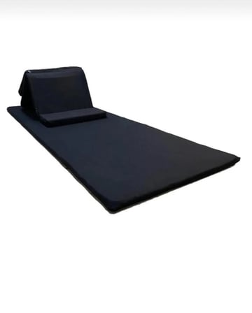 BACKJACK MEDİTASYON SANDALYESİ DESTEKLİ YER MİNDERİ + 60X180 KUMAŞ MAT - BACKJACK 3XL