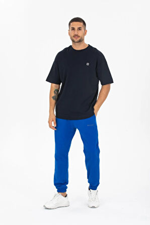 RAHAT KALIP LACİVERT T-SHIRT