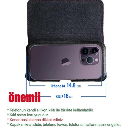 iPhone 14 Pro Kılıf Kemer KılıfI Kemere Takılan Bel Kemeri Kılıfı