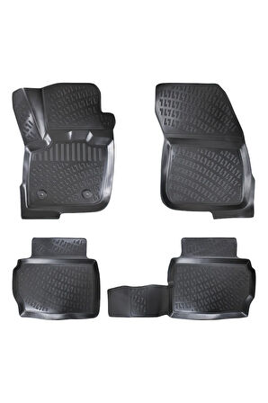 Ford Mondeo 2018 Araca Özel Tasarım 3D Havuzlu Paspas