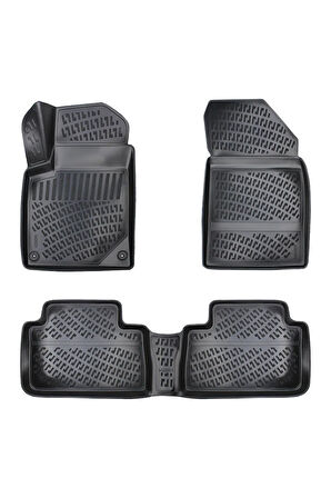 Peugeot 407 2007 Araca Özel Tasarım 3D Havuzlu Paspas