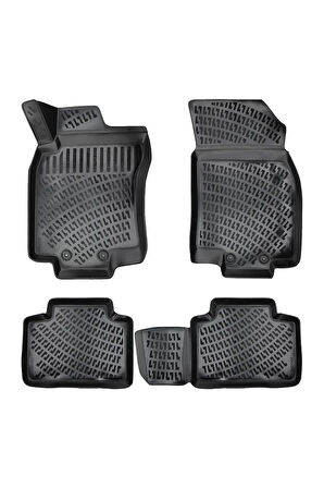 Nissan Xtrail 2014 Araca Özel Tasarım 3D Havuzlu Paspas