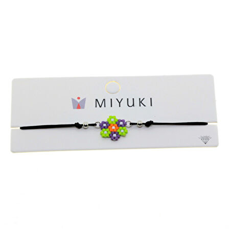 Altın Renk Papatya Model Miyuki Bileklik - 2946