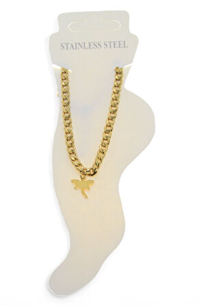 Altın Renk Cadena Yusufcuk Çelik Halhal - 3430