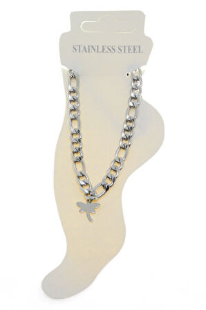 Gümüş Renk Şavin Yusufcuk Çelik Halhal - 3433