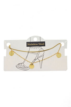 Altın Renk Asansör Sf 3 Pul Çelik Halhal - 3437