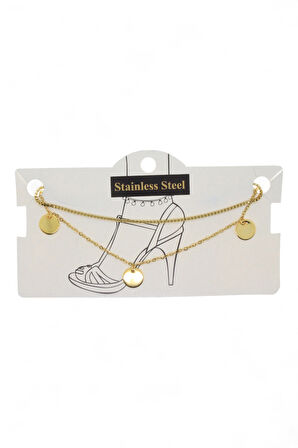 Altın Renk Asansör Sf 3 Pul Çelik Halhal - 3437