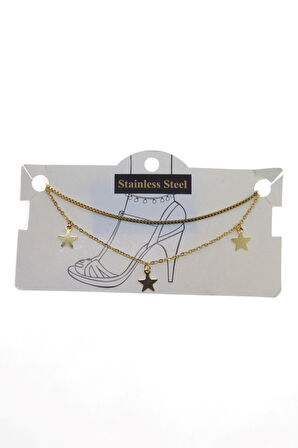 Altın Renk Asansör Sf 3 Yıldız Çelik Halhal - 3453