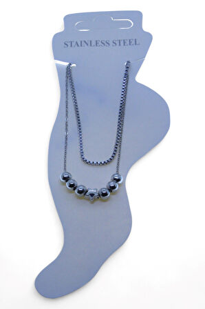 Gümüş Renk Asansör Sf 3 Küre Yıldız 3 Küre Çelik Halhal - 3475