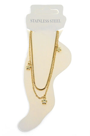 Altın Renk Asansör Sf 3 Yıldız Çelik Halhal - 3488