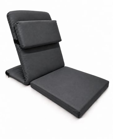 Meditasyon Sandalyesi ilave Yastıklı Backjack XL Yoga, Nefes, Meditasyon Sandalyesi Duck Kumaş