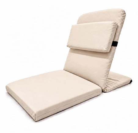 Meditasyon Sandalyesi ilave Yastıklı Backjack XL Yoga, Nefes, Meditasyon Sandalyesi Duck Kumaş