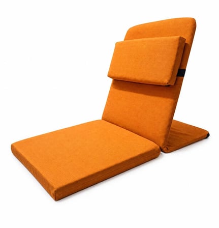 Meditasyon Sandalyesi ilave Yastıklı Backjack XL Yoga, Nefes, Meditasyon Sandalyesi Duck Kumaş