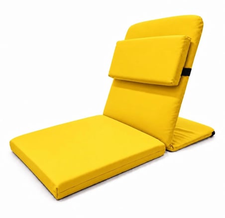 Meditasyon Sandalyesi ilave Yastıklı Backjack XL Yoga, Nefes, Meditasyon Sandalyesi Duck Kumaş