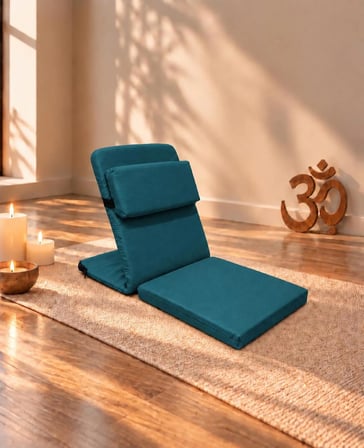 Meditasyon Sandalyesi ilave Yastıklı Backjack XL Yoga, Nefes, Meditasyon Sandalyesi Duck Kumaş