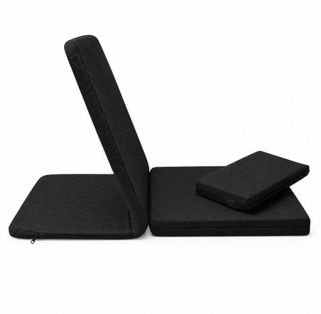 Meditasyon Sandalyesi ilave Yastıklı Backjack XL Yoga, Nefes, Meditasyon Sandalyesi Duck Kumaş