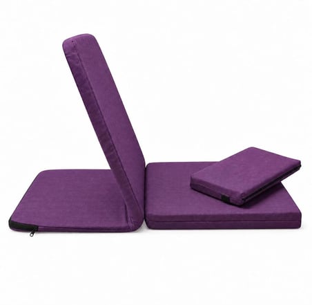 Meditasyon Sandalyesi ilave Yastıklı Backjack XL Yoga, Nefes, Meditasyon Sandalyesi Duck Kumaş