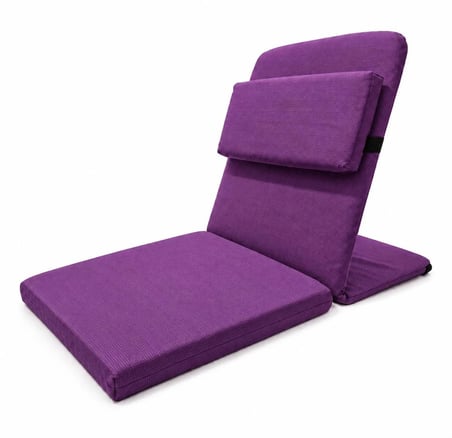 Meditasyon Sandalyesi ilave Yastıklı Backjack XL Yoga, Nefes, Meditasyon Sandalyesi Duck Kumaş