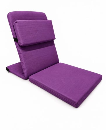 Meditasyon Sandalyesi ilave Yastıklı Backjack XL Yoga, Nefes, Meditasyon Sandalyesi Duck Kumaş