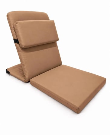 Meditasyon Sandalyesi ilave Yastıklı Backjack XL Yoga, Nefes, Meditasyon Sandalyesi Duck Kumaş