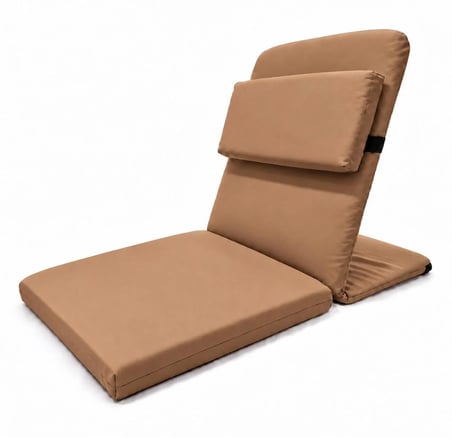 Meditasyon Sandalyesi ilave Yastıklı Backjack XL Yoga, Nefes, Meditasyon Sandalyesi Duck Kumaş