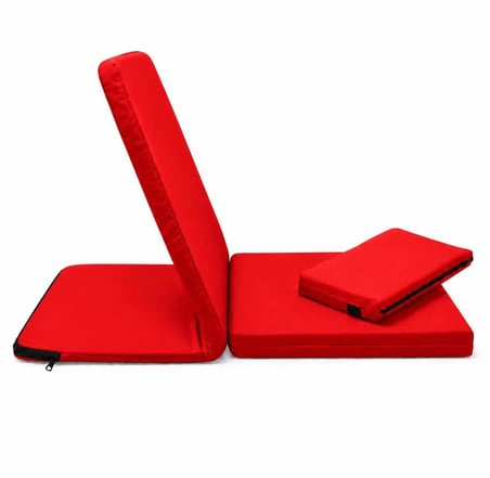 Meditasyon Sandalyesi ilave Yastıklı Backjack XL Yoga, Nefes, Meditasyon Sandalyesi Duck Kumaş