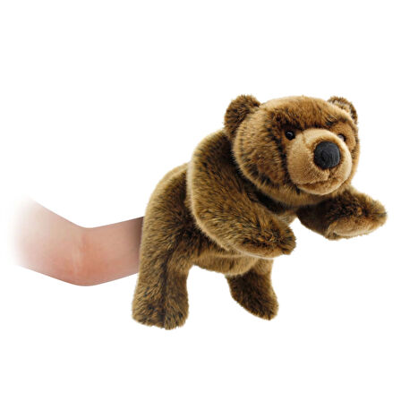 Boz Ayı El Kuklası (Tüm Beden) 30 cm