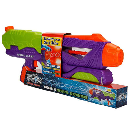Water Warriors Spiral Blast Su Tabancası 900 ML Su Hazneli 58 CM