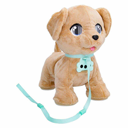 Sesli ve Hareketli Milo İnteraktif Peluş Köpek - 27 CM