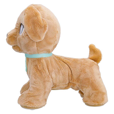 Sesli ve Hareketli Milo İnteraktif Peluş Köpek - 27 CM