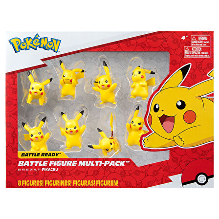 Pokemon Battle 8'li Figür Seti Pikachu
