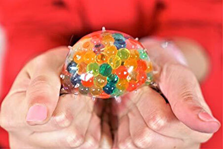 Globbie Yumuşak Fışkıran Stress Giderici Renkli Top