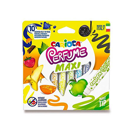 Carioca Kokulu Jumbo Keçeli Boya Kalemi 10'lu