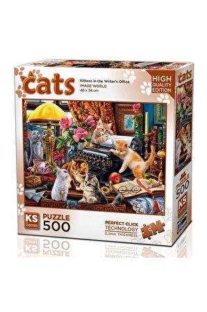 KS Games Parça Yavru Kediler Puzzle 500 Parça 20052