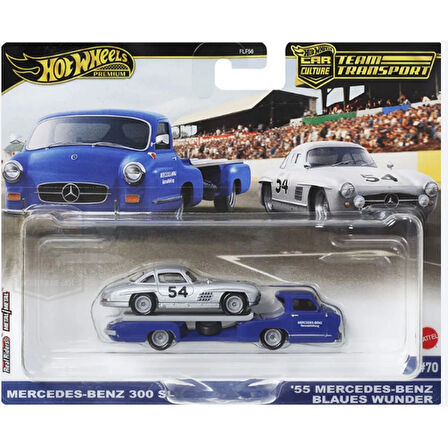 Team Transport Mercedes Benz 300 SL 55 Blaues Wund HRV48