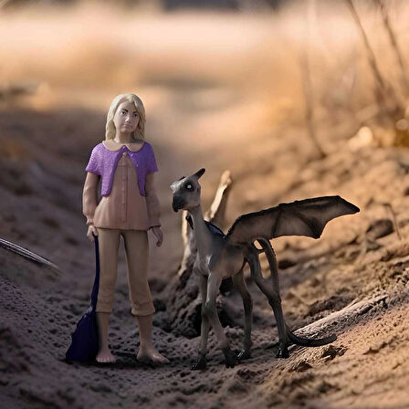 Schleich Harry Potter Luna Lovegood Baby Thestral Figür 42636