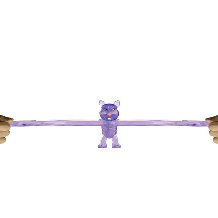 Esnek Uzayan Kristal Stretch Uzayan Yumuşak Figür 14 Cm Mokie Mor- 1 Adet