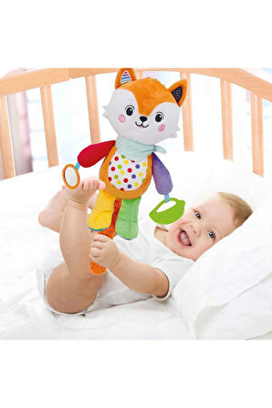 Aktiviteli Peluş Tilki - 25 CM