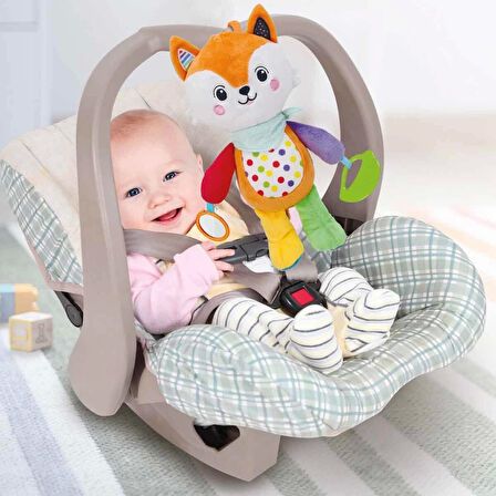 Aktiviteli Peluş Tilki - 25 CM