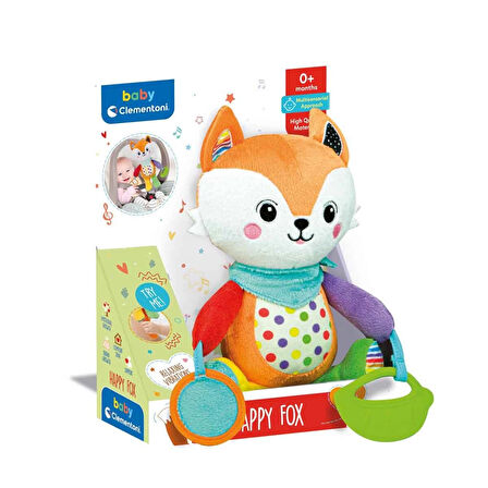 Aktiviteli Peluş Tilki - 25 CM