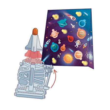 Bilim ve Oyun Küçük Astronotlar Çok Parçalı Bilim Oyuncağı