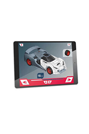 Bilim ve Oyun Supercar Çok Parçalı Süper Araba Bilim Yapı Oyuncağı