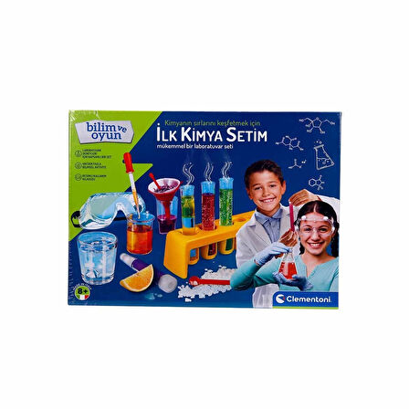 Bilim ve Oyun İlk Kimya Deney Seti Çok Parçalı Bilim Yapı Oyuncağı